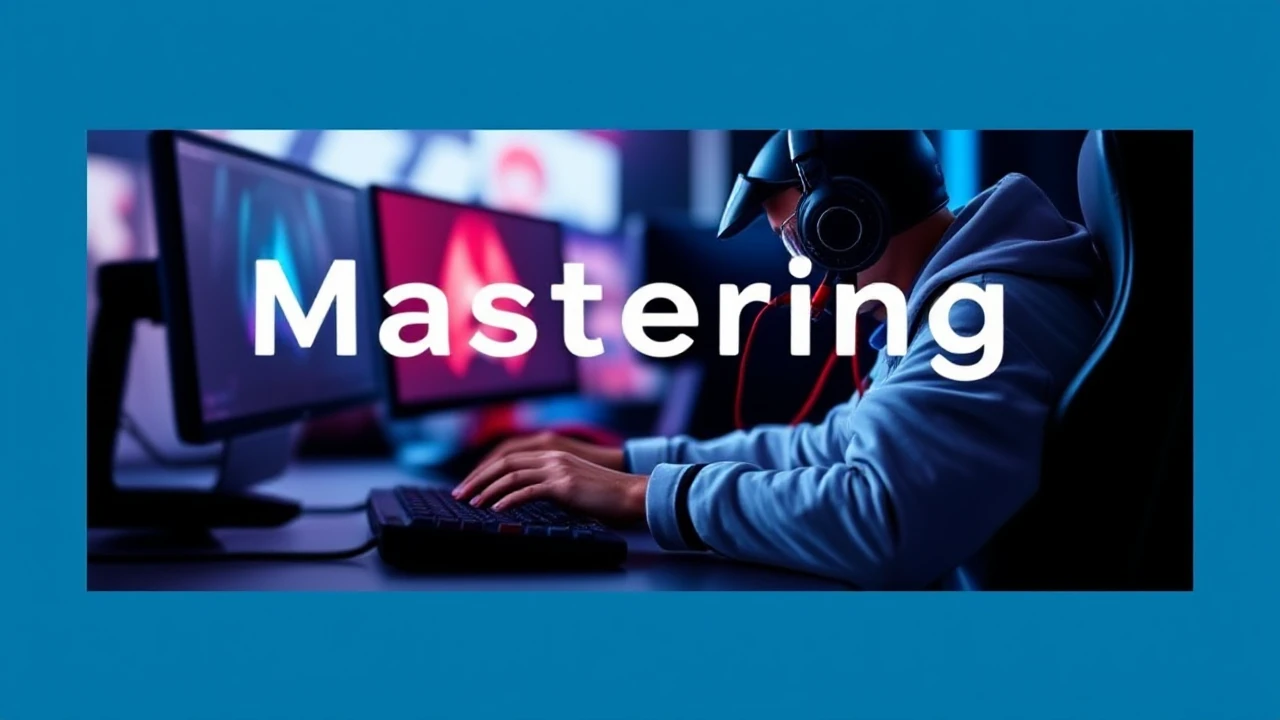 Mastering Esports: An Amateur's Introduction to Competitive Gaming