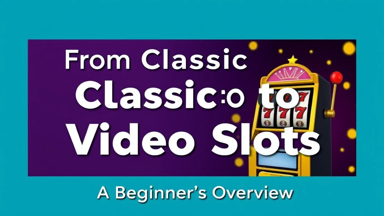 From Classic to Video Slots: A Beginner's Overview
