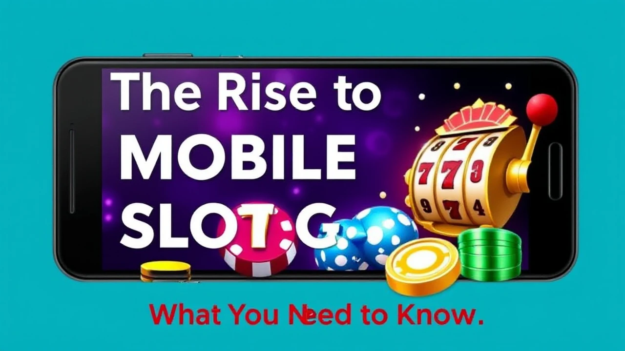 The Rise of Mobile Casino Slot Games: What You Need to Know