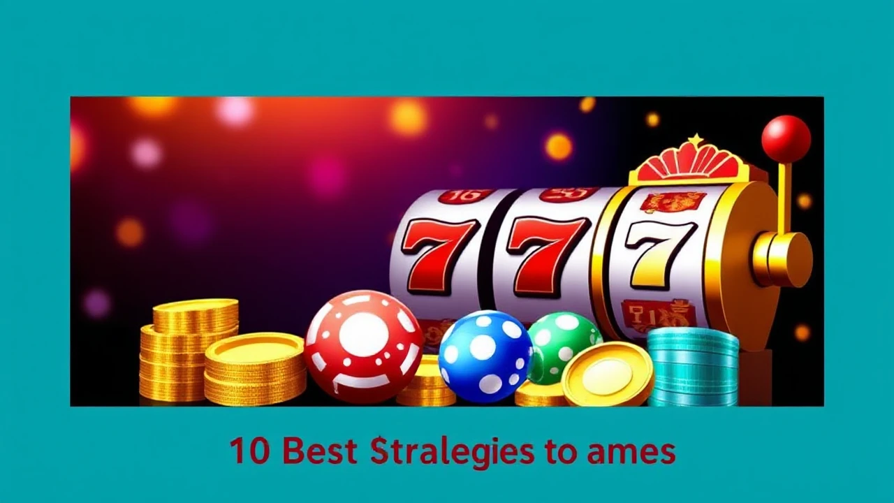 Mastering the Art of Winning Big in Casino Slot Games: 10 Best Strategies to Win