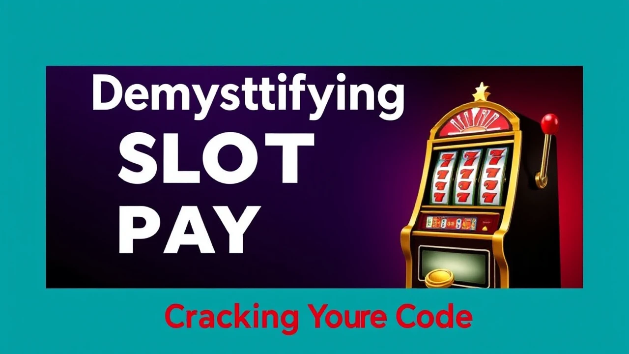 Demystifying Slot Machine Payouts: Cracking the Code