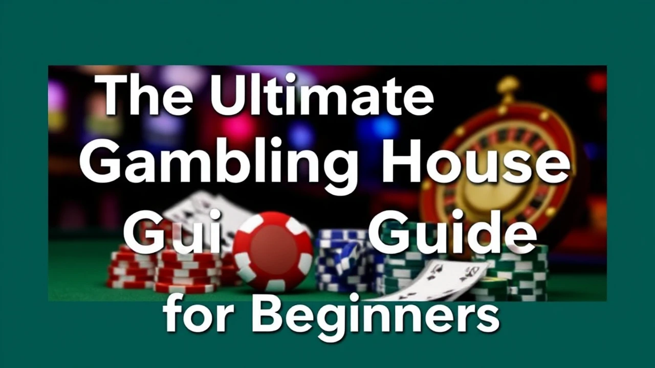 The Ultimate Gambling House Guide for Beginners