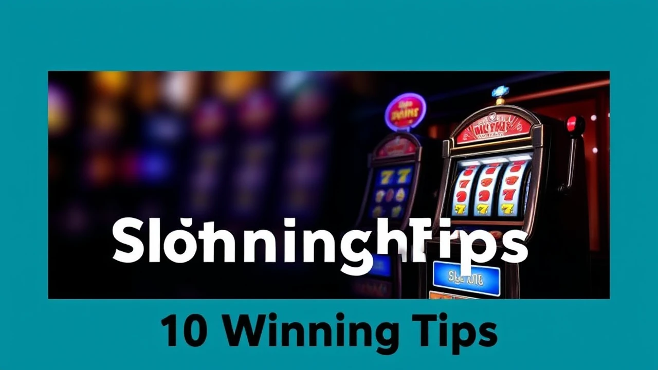 Get the Most Out of Slot Machines: 10 Winning Tips