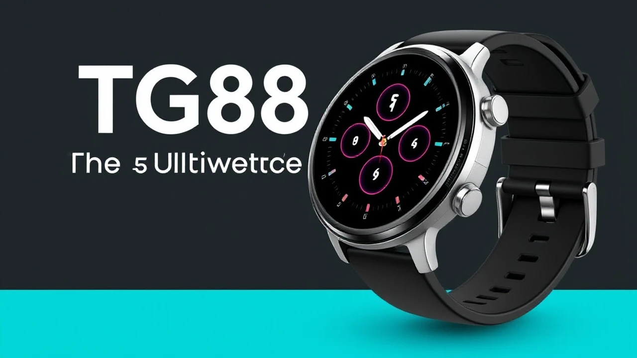 TG88: The Ultimate Smartwatch for the Modern Tech Enthusiast