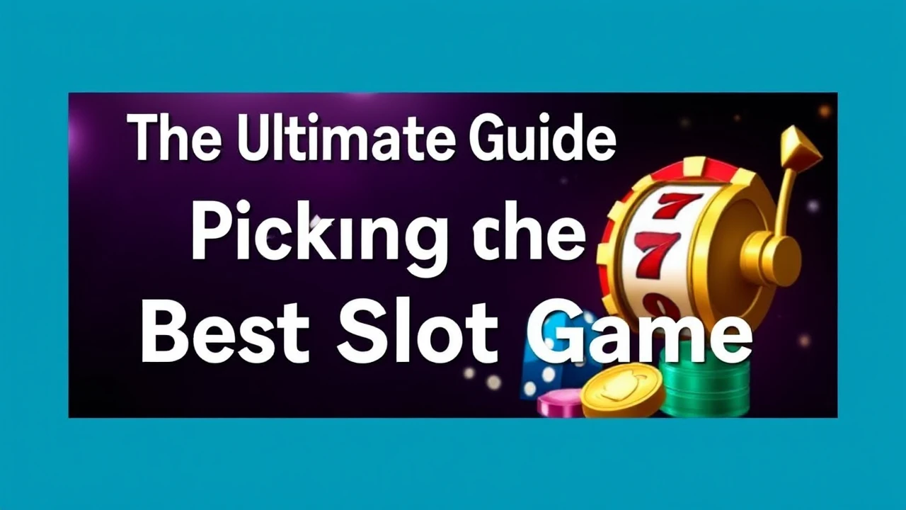 The Ultimate Guide to Picking the Best Slot Game