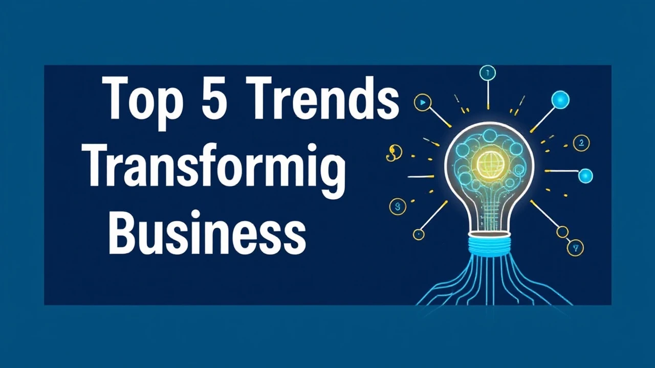Unveiling the Top 5 Trends Transforming the Future of Business Innovation