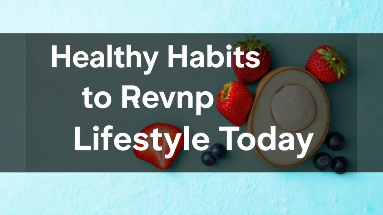 Healthy Habits to Revamp Your Lifestyle Today