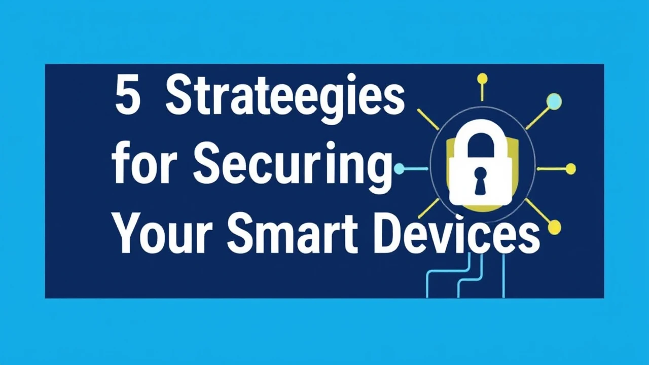 Essential 5 Strategies for Securing Your Smart Devices