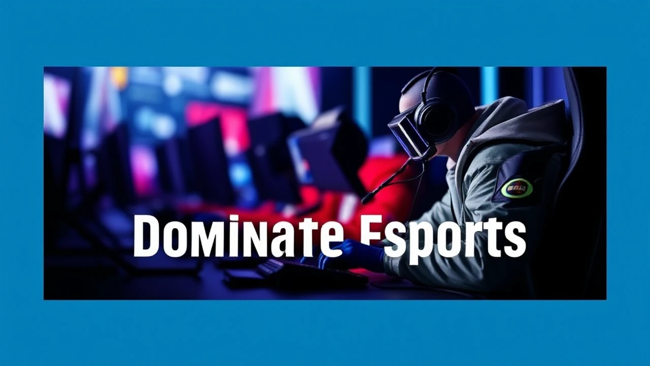 Dominate Esports: An Amateur's Guide to Competitive Gaming