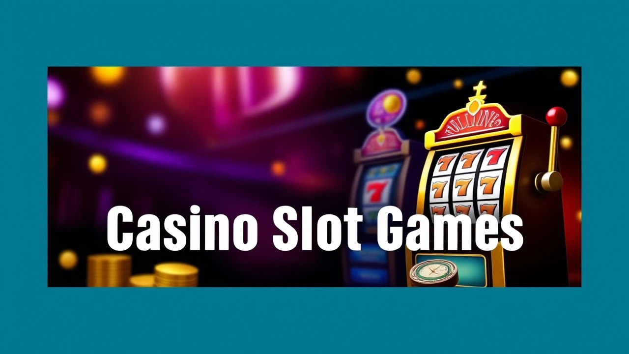 The Ultimate Guide to Playing Casino Slot Games