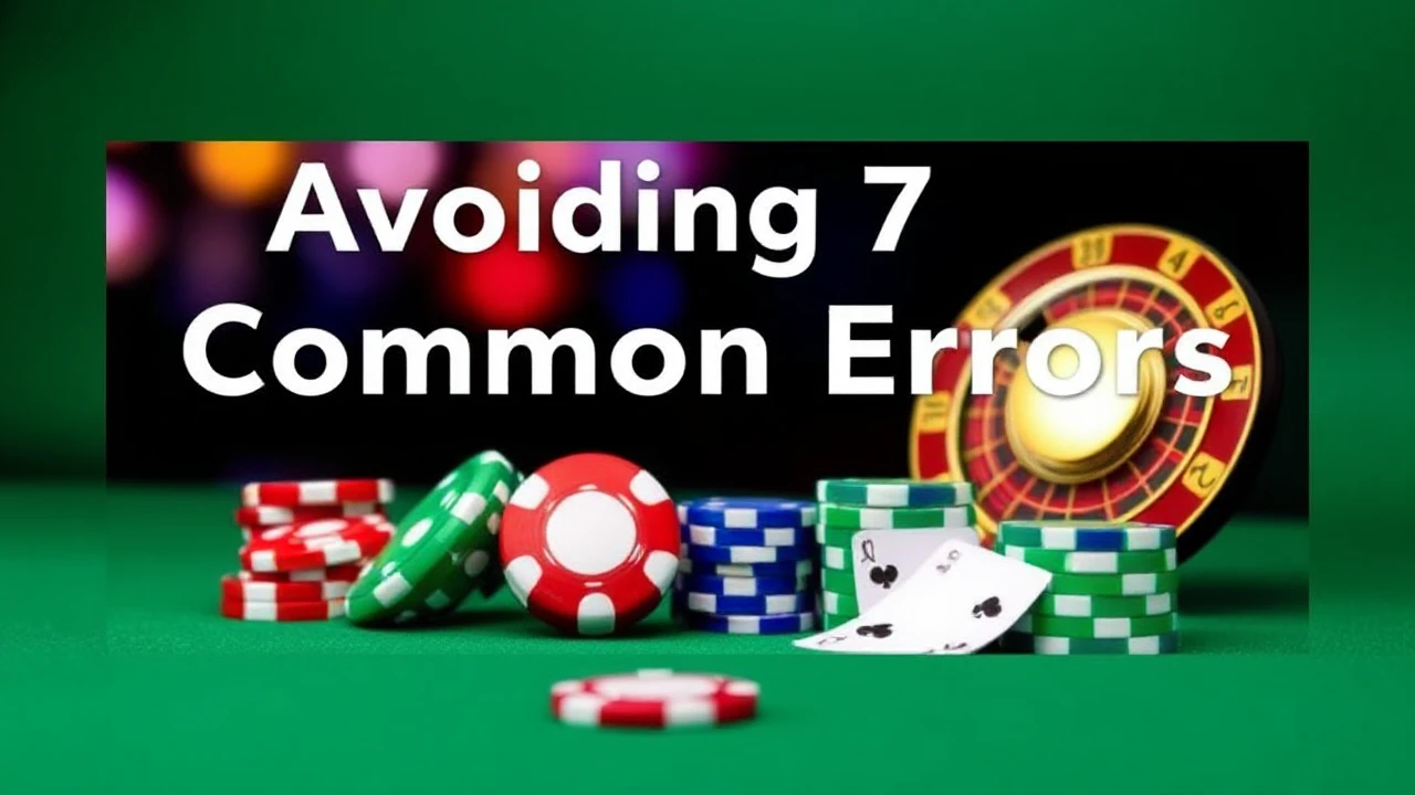 Avoiding 7 Common Errors in Casinos