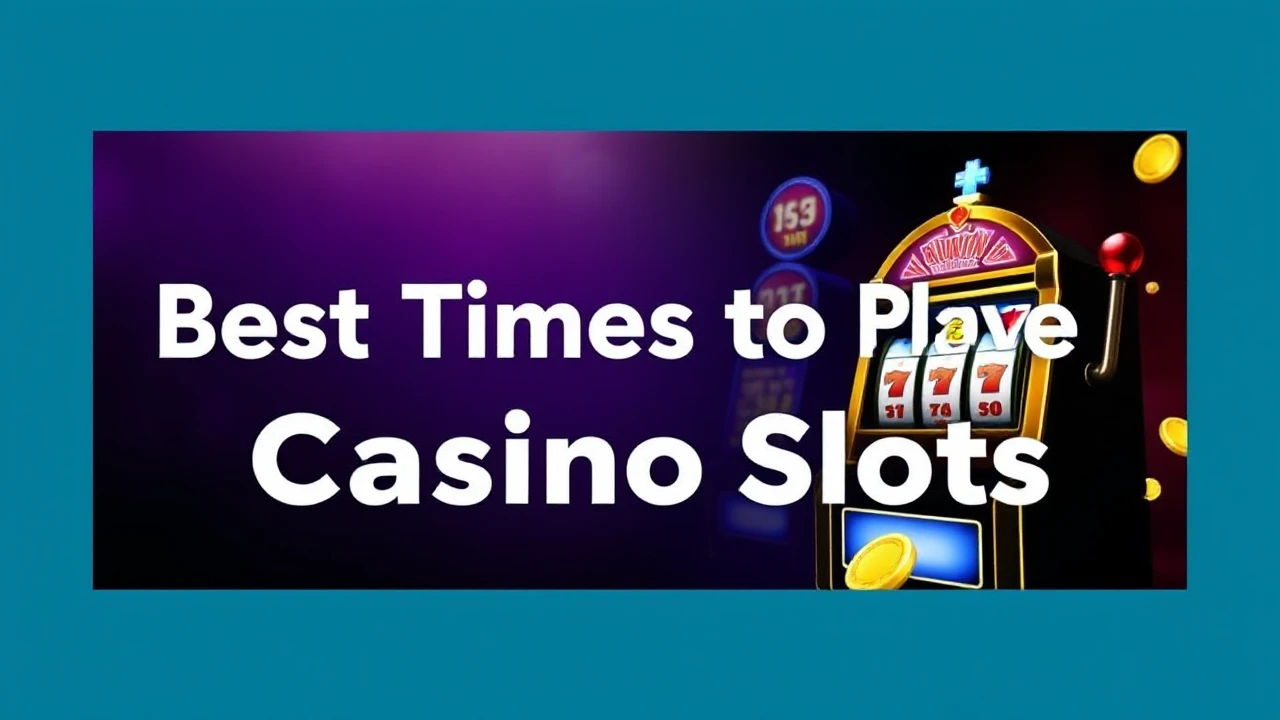 Get Lucky: Best Times to Play Casino Slots
