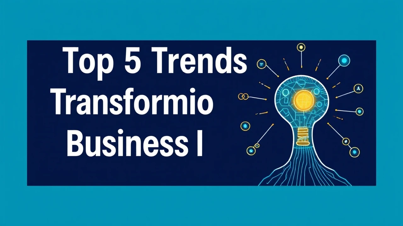 Delving into the Top 5 Trends Transforming the Future of Business Innovation
