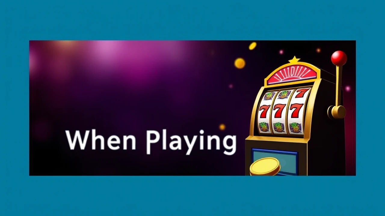 Common 10 Errors to Steer Clear of When Playing Slots