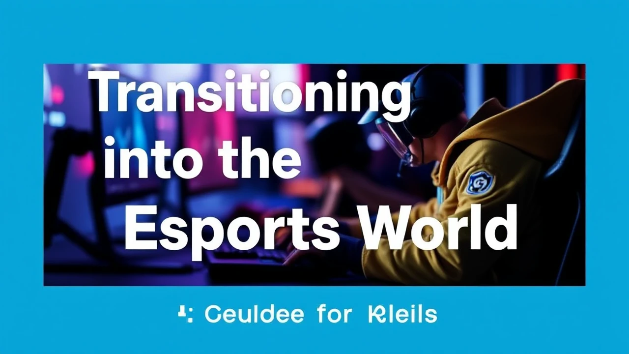 Transitioning into the Esports World: A Guide for Players