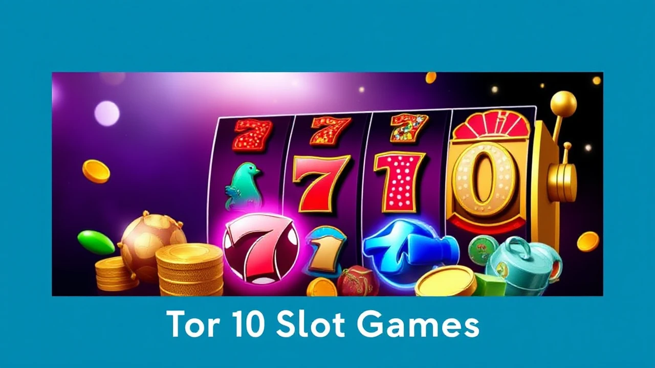 Top 10 Slot Games for an Thrilling Experience