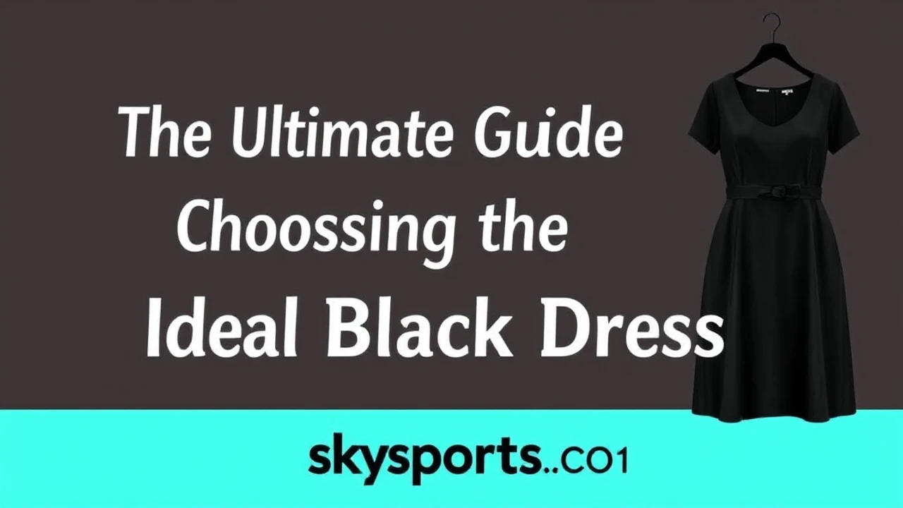 The Ultimate Guide of Choosing the Ideal Little Black Dress