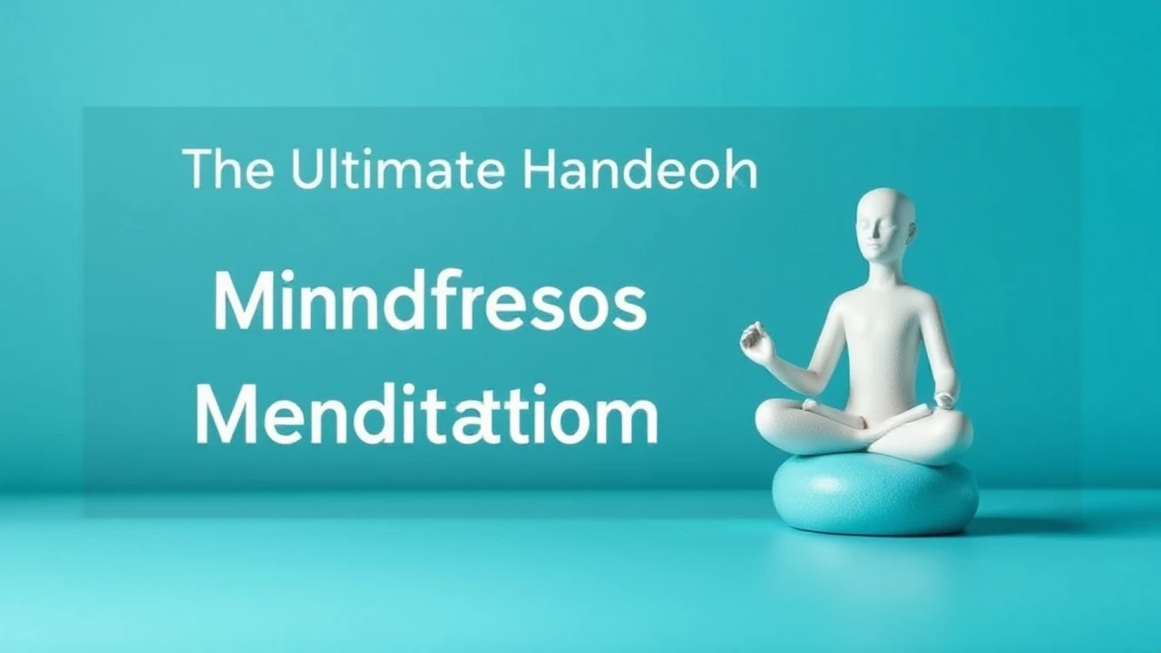 The Ultimate Handbook to Incorporating Mindfulness Meditation into Your Daily Routine for Boosted Wellness