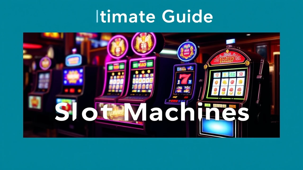 The Ultimate Guide to Winning Big at Slot Machines