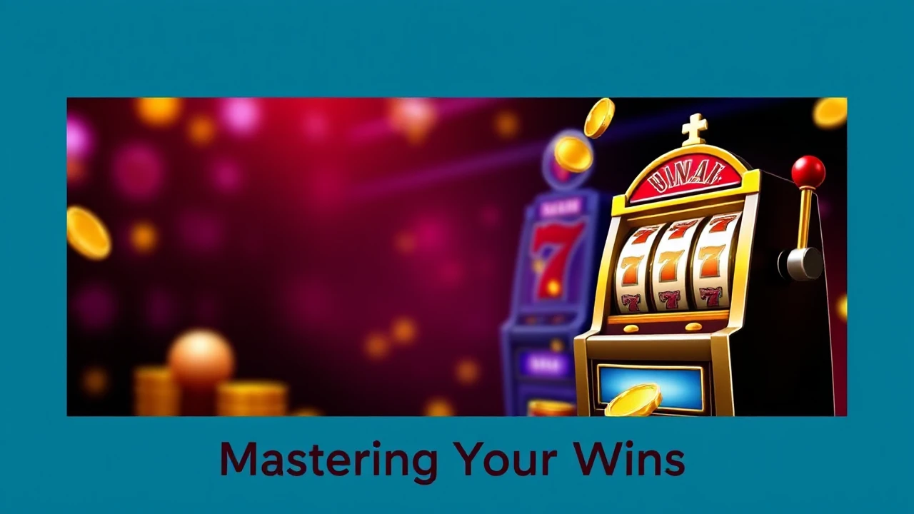 Mastering Your Wins: Tactics for Playing Slot Machines