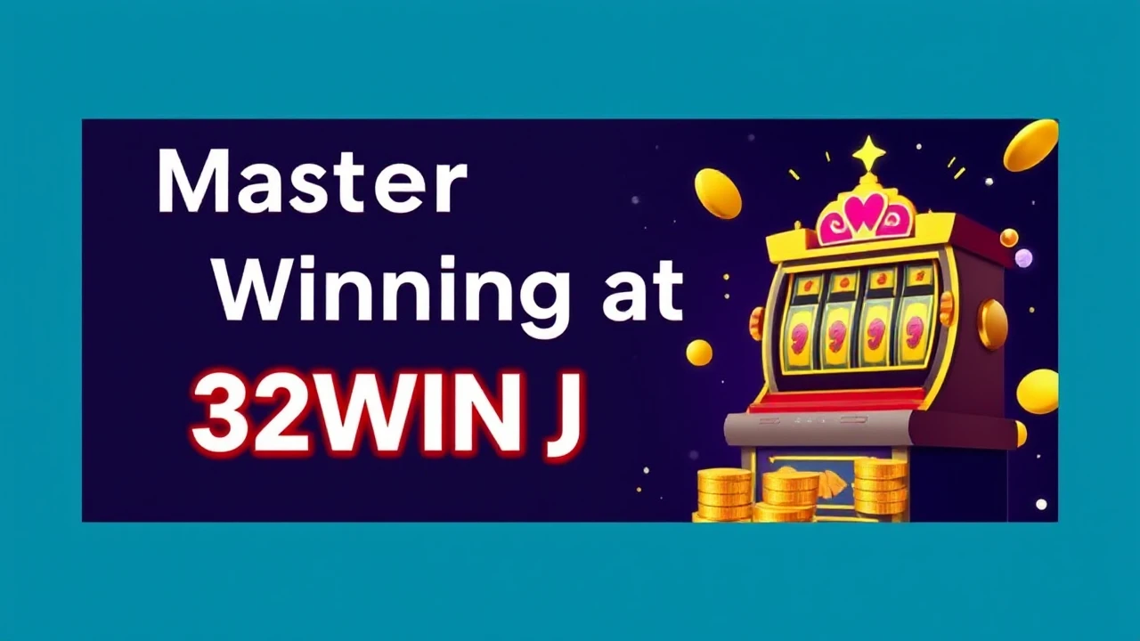 Master the Art of Winning at 32WIN Jackpots