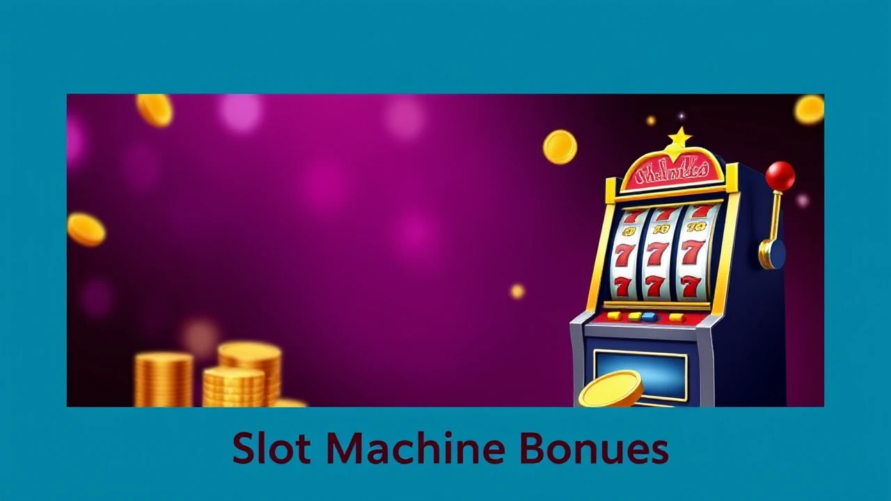Mastering the Art of Slot Machine Bonuses