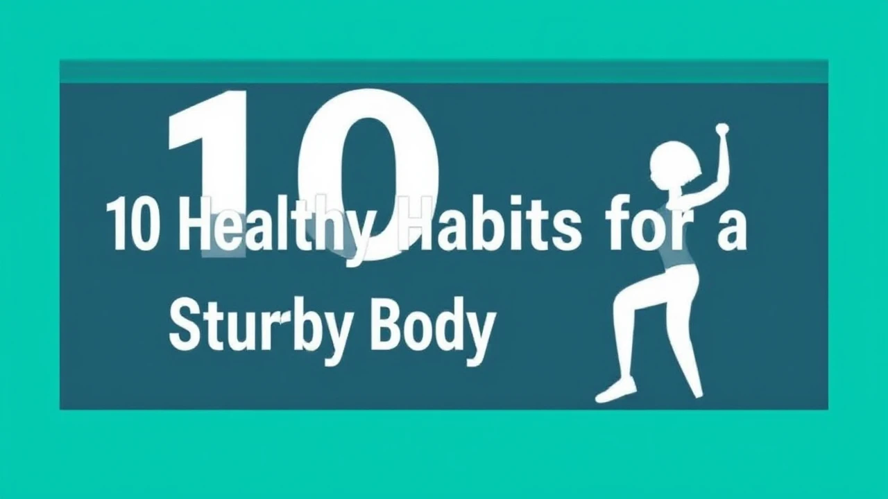 Effective 10 Healthy Habits for a Sturdy Body and Mind