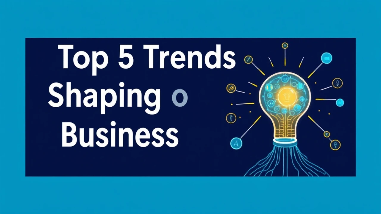 Delving into the Top 5 Trends Shaping the Future of Business Innovation