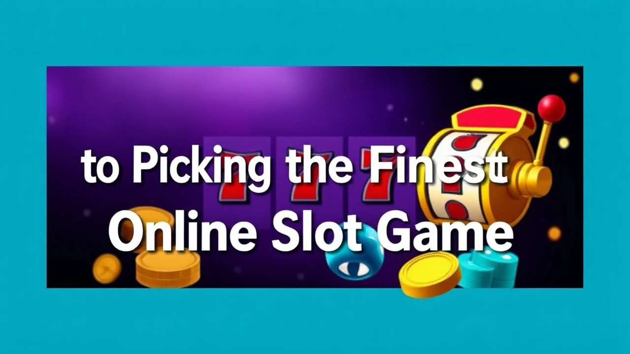 The Complete Handbook to Picking the Finest Online Slot Game
