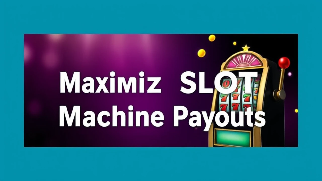 Your Go-To Manual for Maximizing Slot Machine Payouts