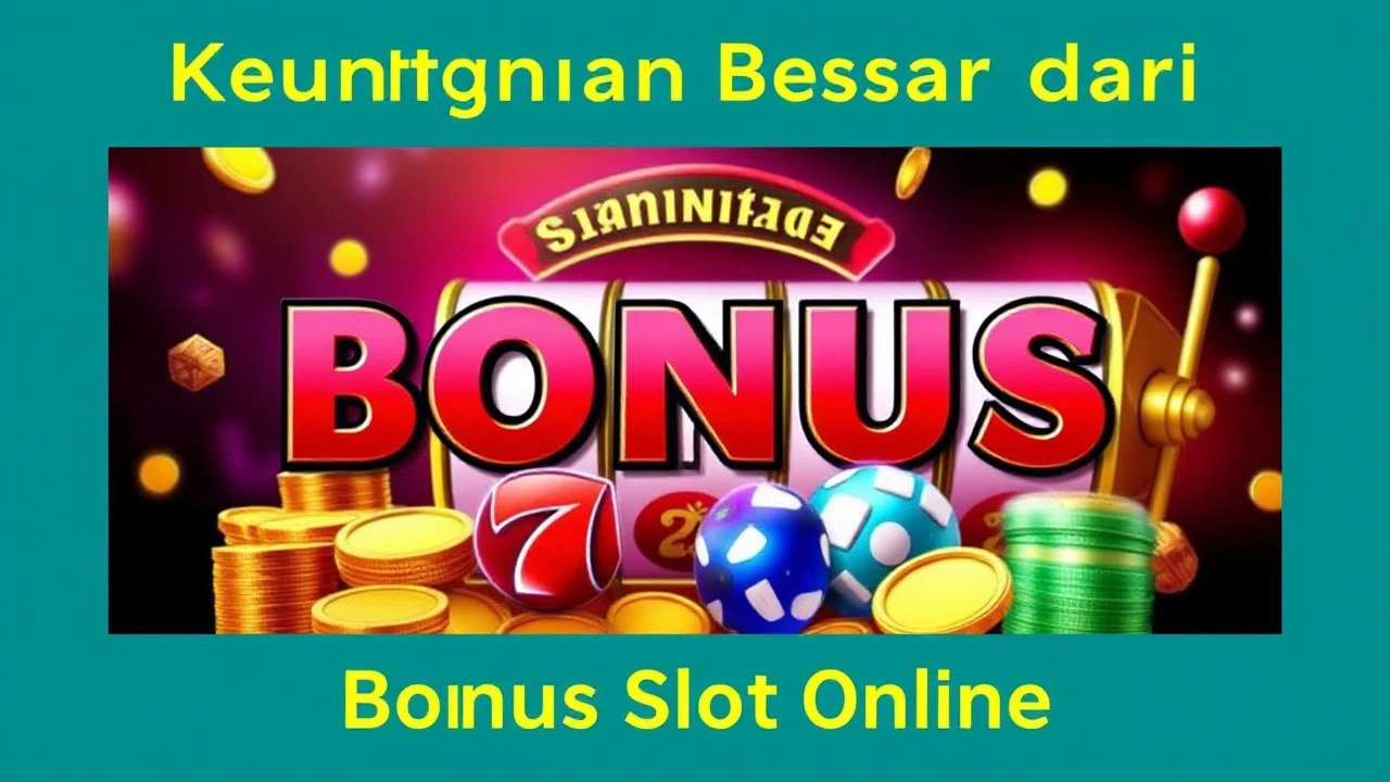 Keuntungan Besar dari Bonus Slot Online
