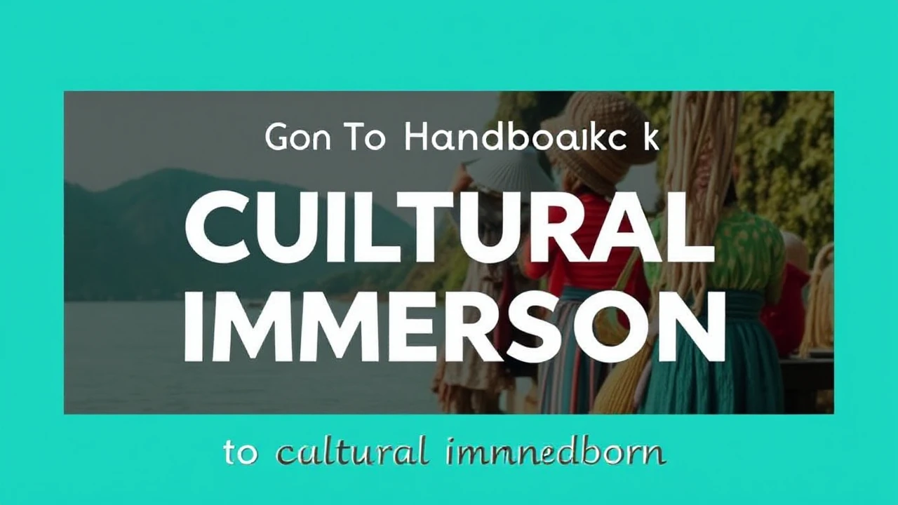 Your Go-To Handbook to Cultural Immersion: Embracing Local Traditions While Traveling