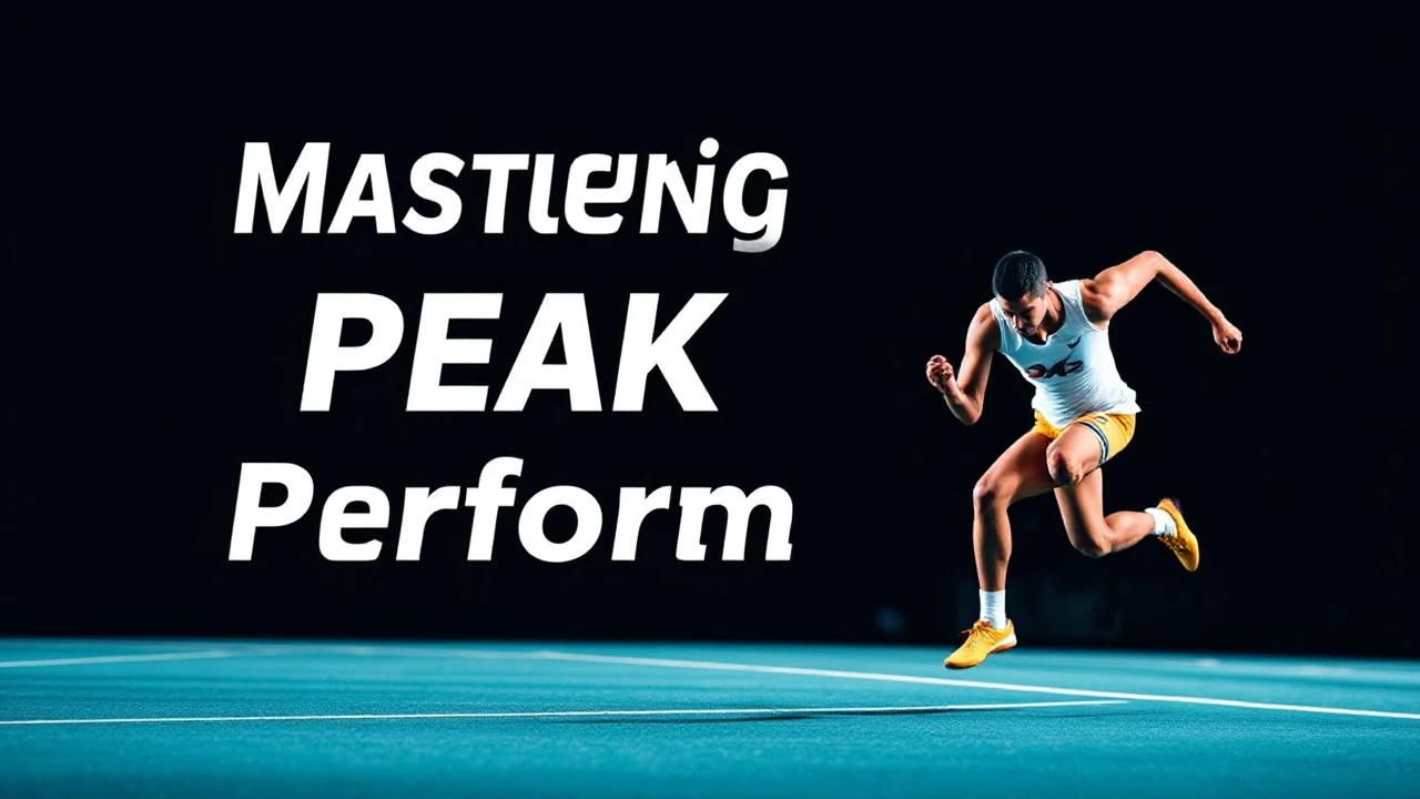 Mastering Peak Performance: Insider Tips from Pro Athletes