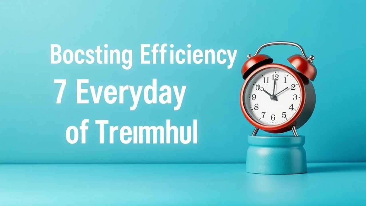 Boosting Efficiency: 7 Everyday Habits of Triumphant People