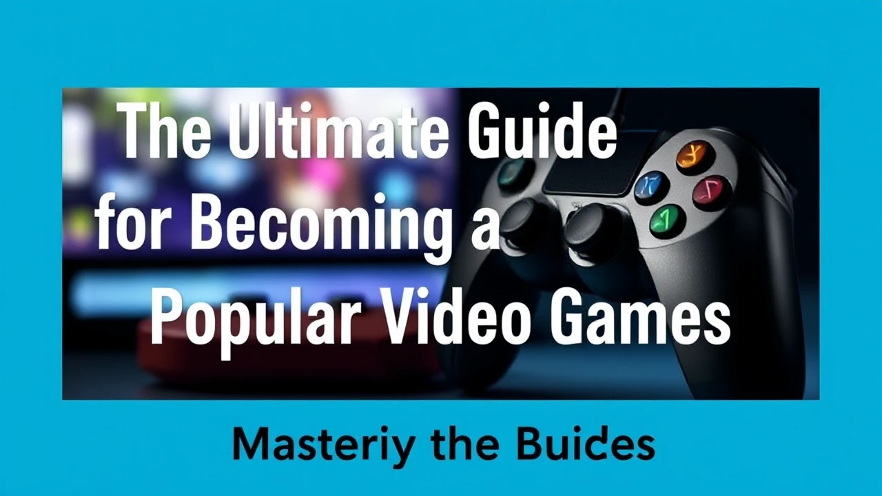 The Ultimate Guide for Becoming a Pro in Popular Video Games