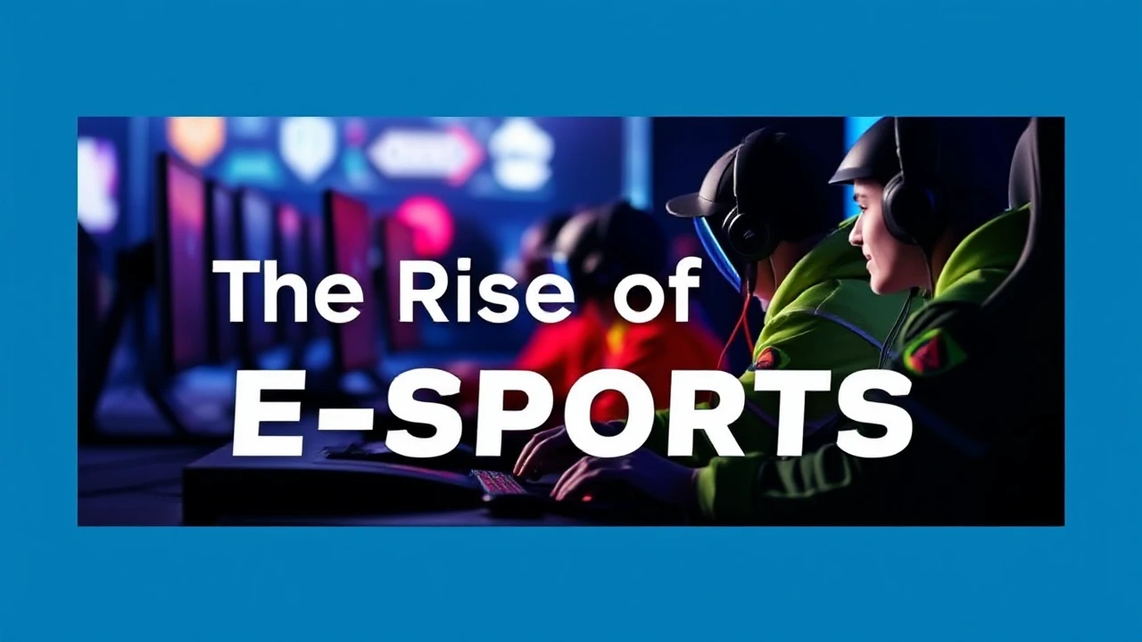 The Rise of E-Sports: Peering into the Next Age of Professional Gaming