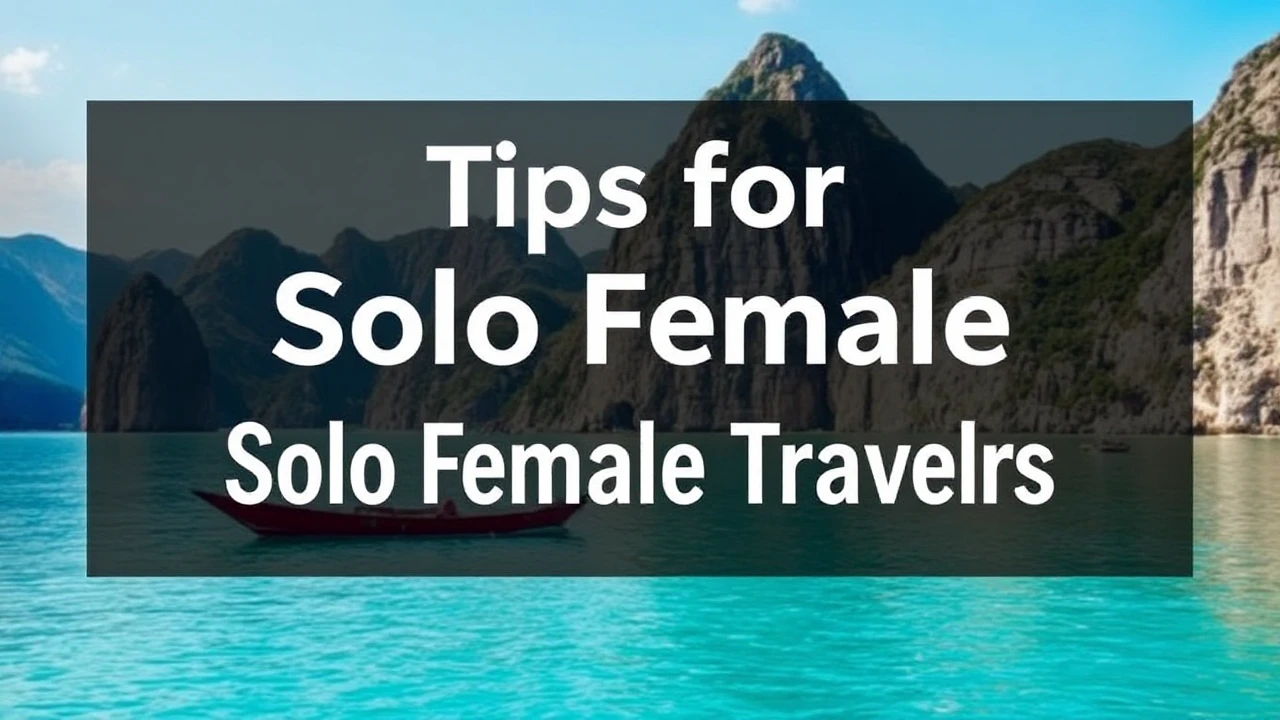 Top Tips for Solo Female Travelers: Staying Safe and Empowerment