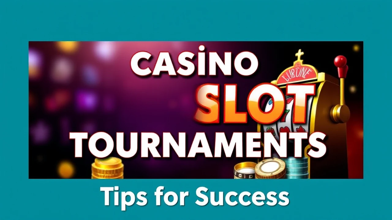 Casino Slot Tournaments: Tips for Success