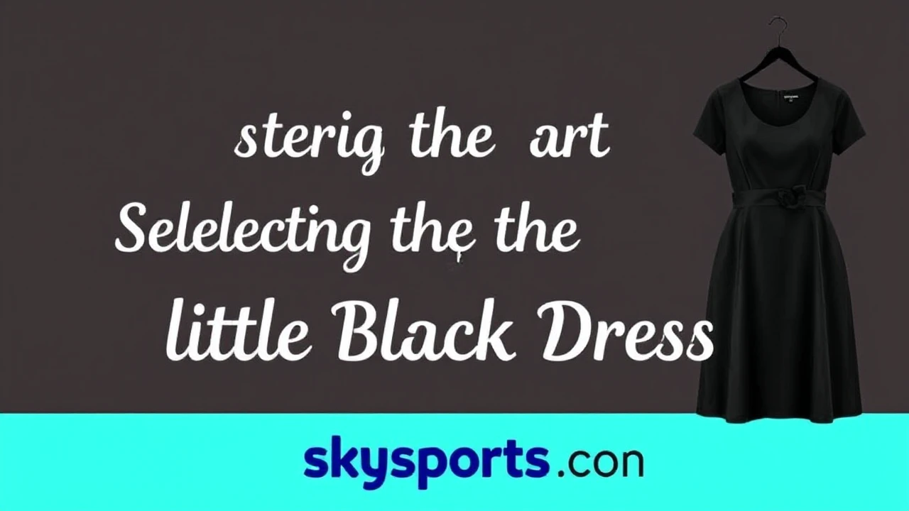 Mastering the Art of Selecting the Ultimate Little Black Dress