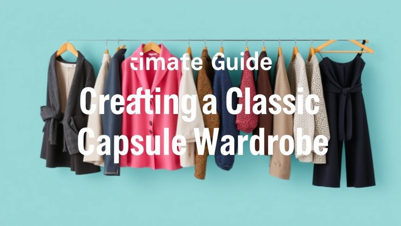 The Ultimate Guide to Creating a Classic Capsule Wardrobe