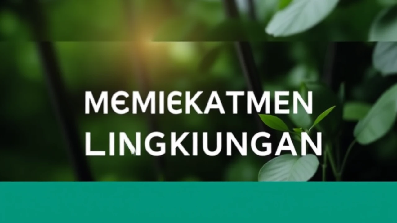 Meningkatkan Komitmen Lingkungan: Langkah Kunci bagi Keberlanjutan Organisasi Non-Pemerintah (NGO)