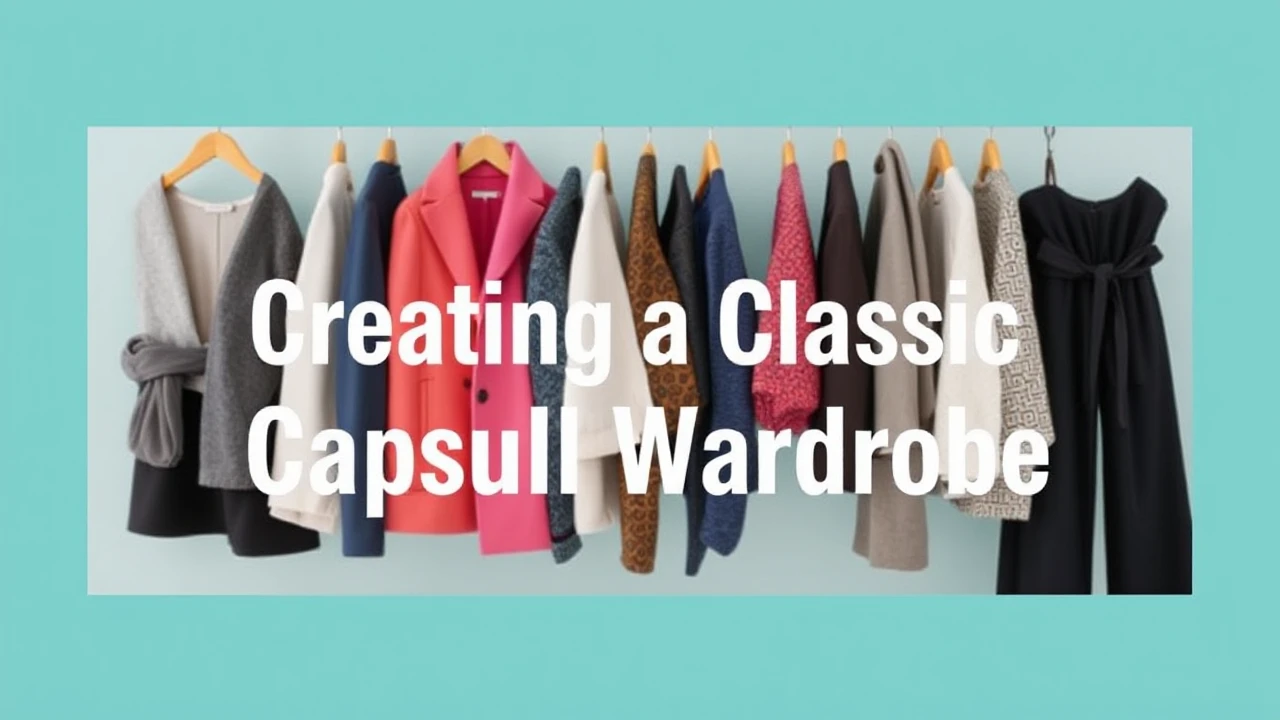 The Ultimate Guide to Creating a Classic Capsule Wardrobe
