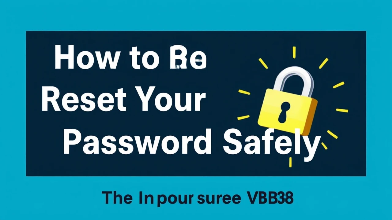 How to Reset Your VB88 Password Safely
