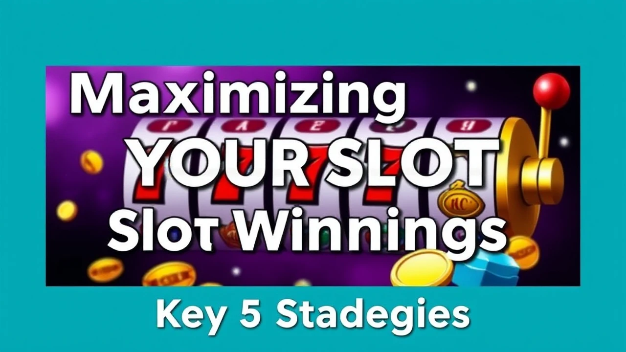 Maximizing Your Slot Winnings: Key 5 Strategies