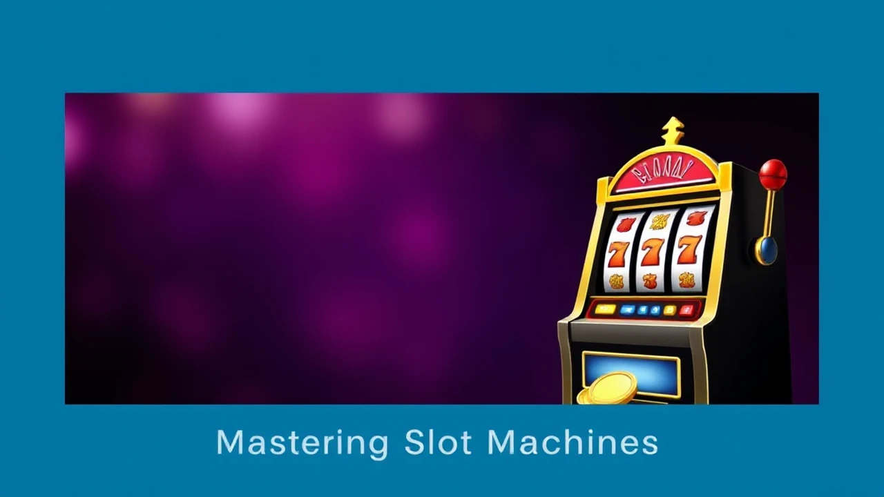 Mastering Slot Machines: Effective Strategies to Boost Your Wins