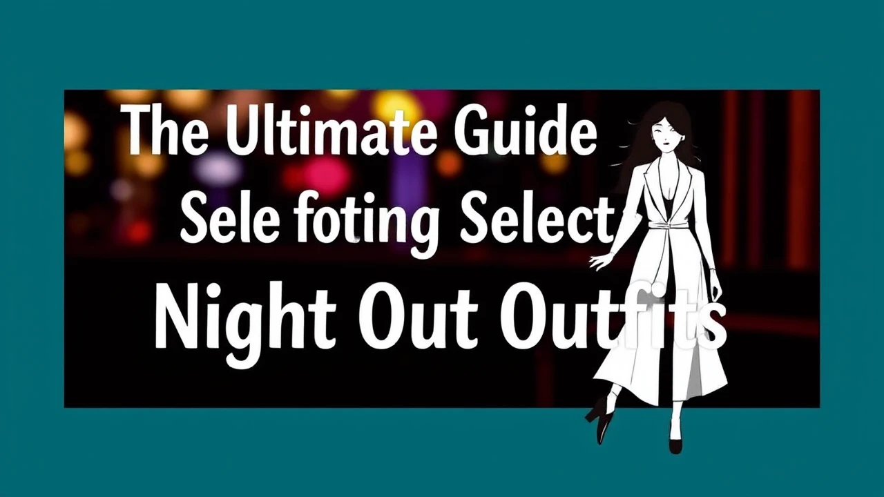 The Ultimate Guide for Selecting Night Out Outfits