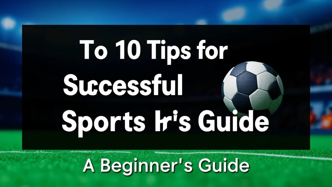 Top 10 Tips for Successful Sports Betting: A Beginner's Guide