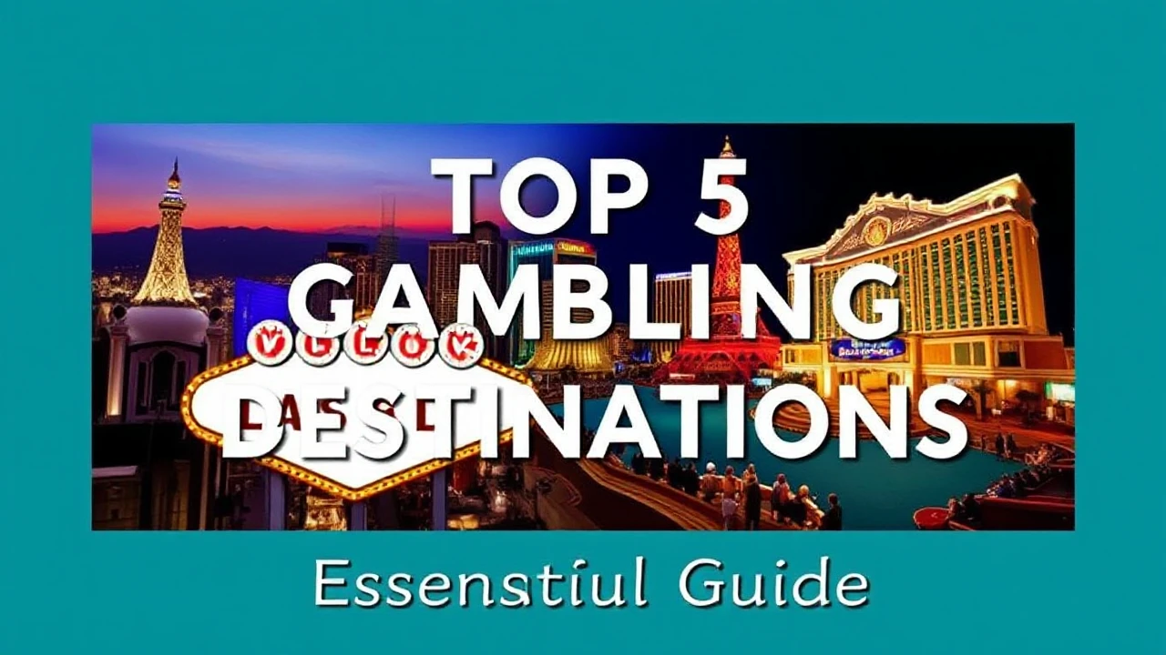 Top 5 Gambling Destinations Around the Globe: An Essential Guide