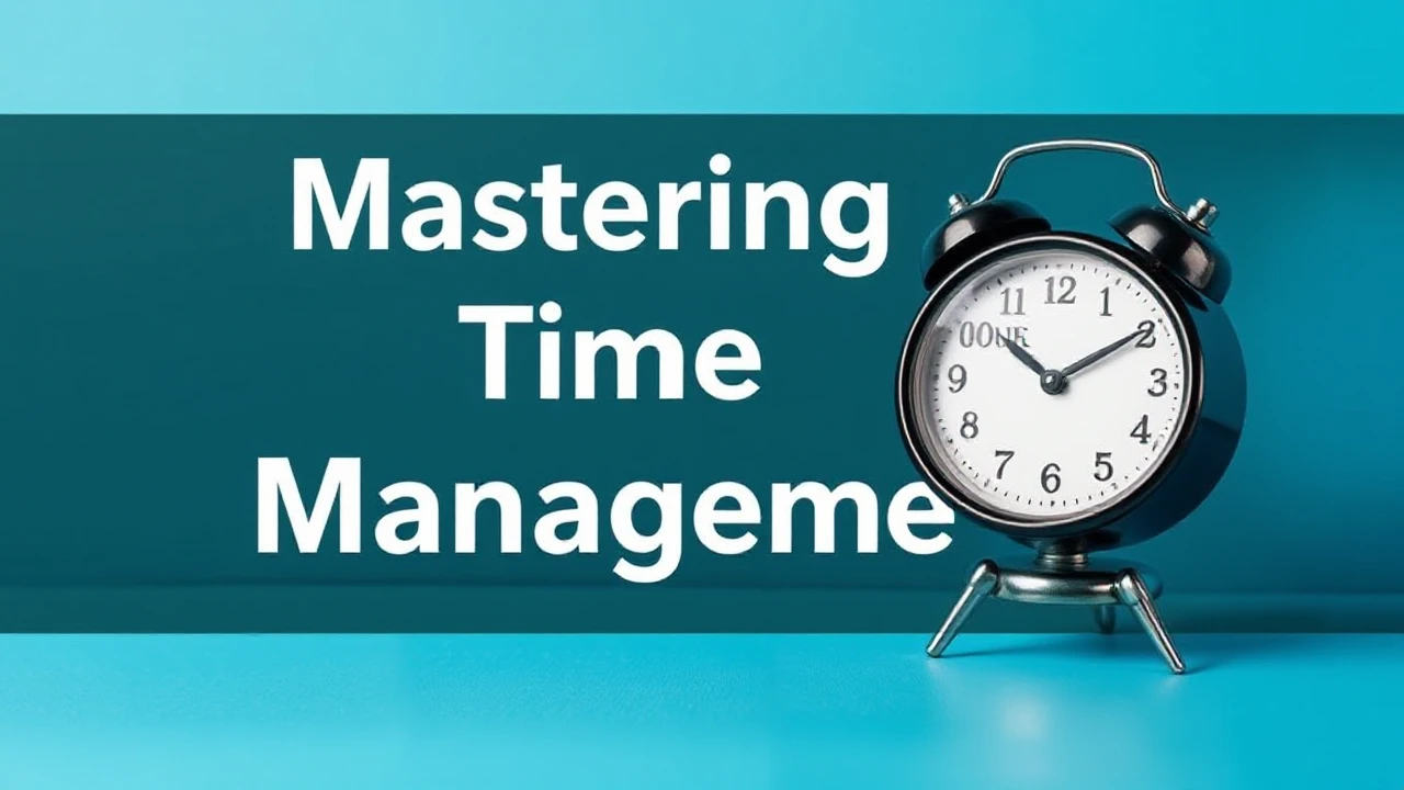 Mastering Time Management: Key Tips for Dynamic Entrepreneurs