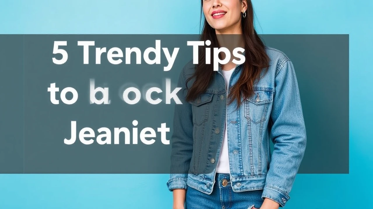 5 Trendy Tips to Rock Jean Jackets During the Current Season: Expert Advice